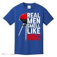Real Men Smell Like BBQ Kids T-Shirt thumb 0