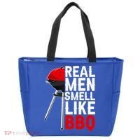 Real Men Smell Like BBQ Tote Bag thumb 0