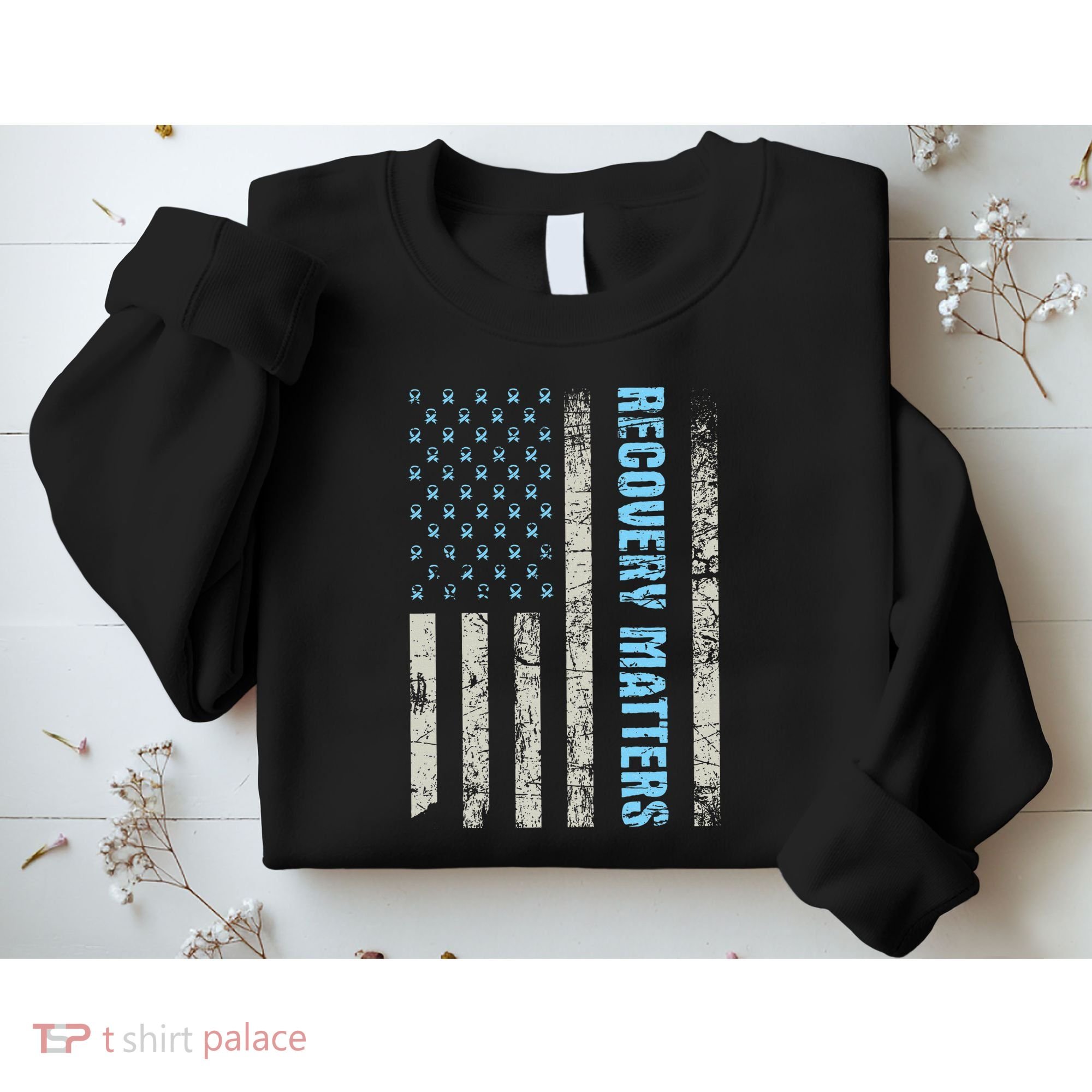 Recovery Matters Sobriety Anniversary Sober Aa Na Sweatshirt