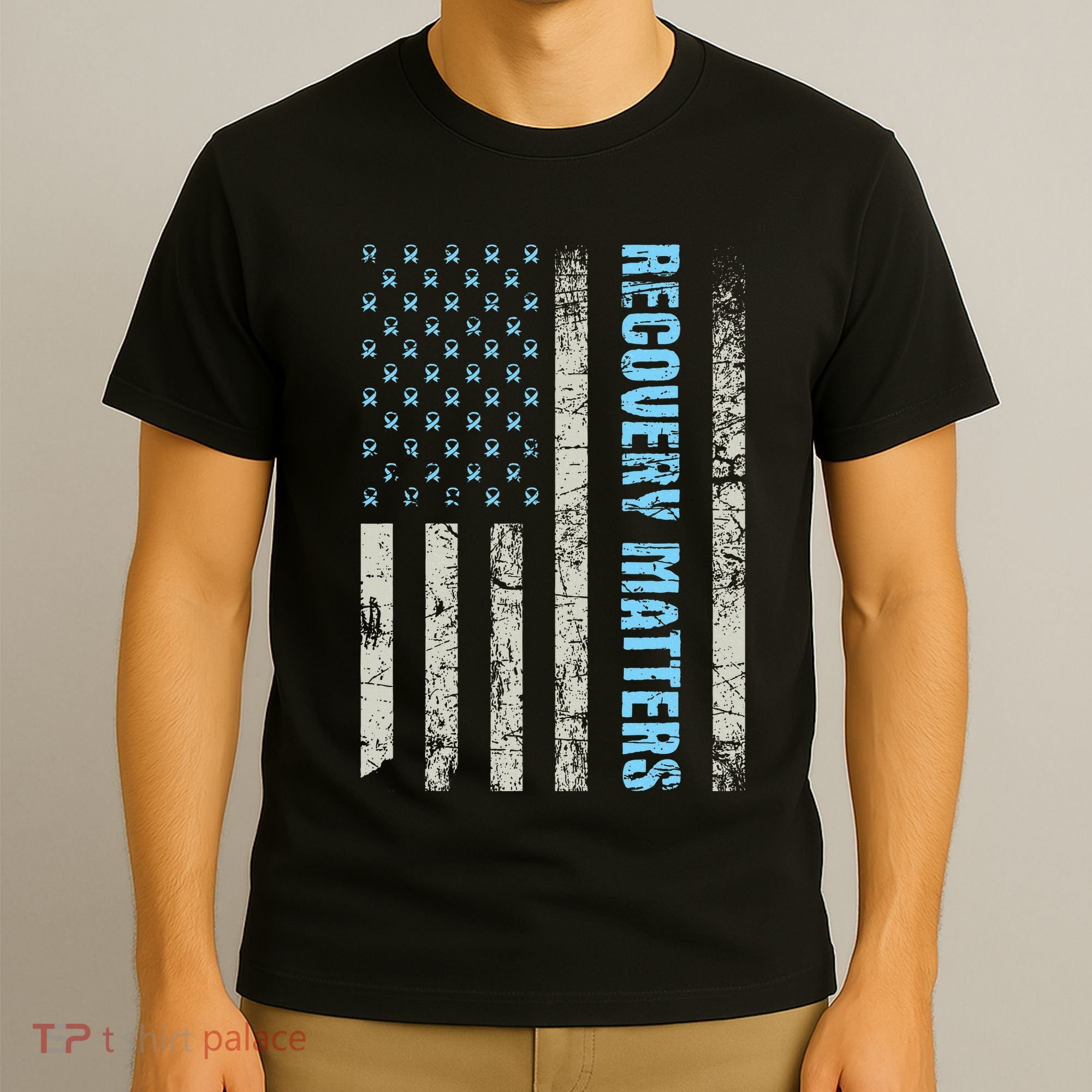 Recovery Matters Sobriety Anniversary Sober Aa Na T-Shirt