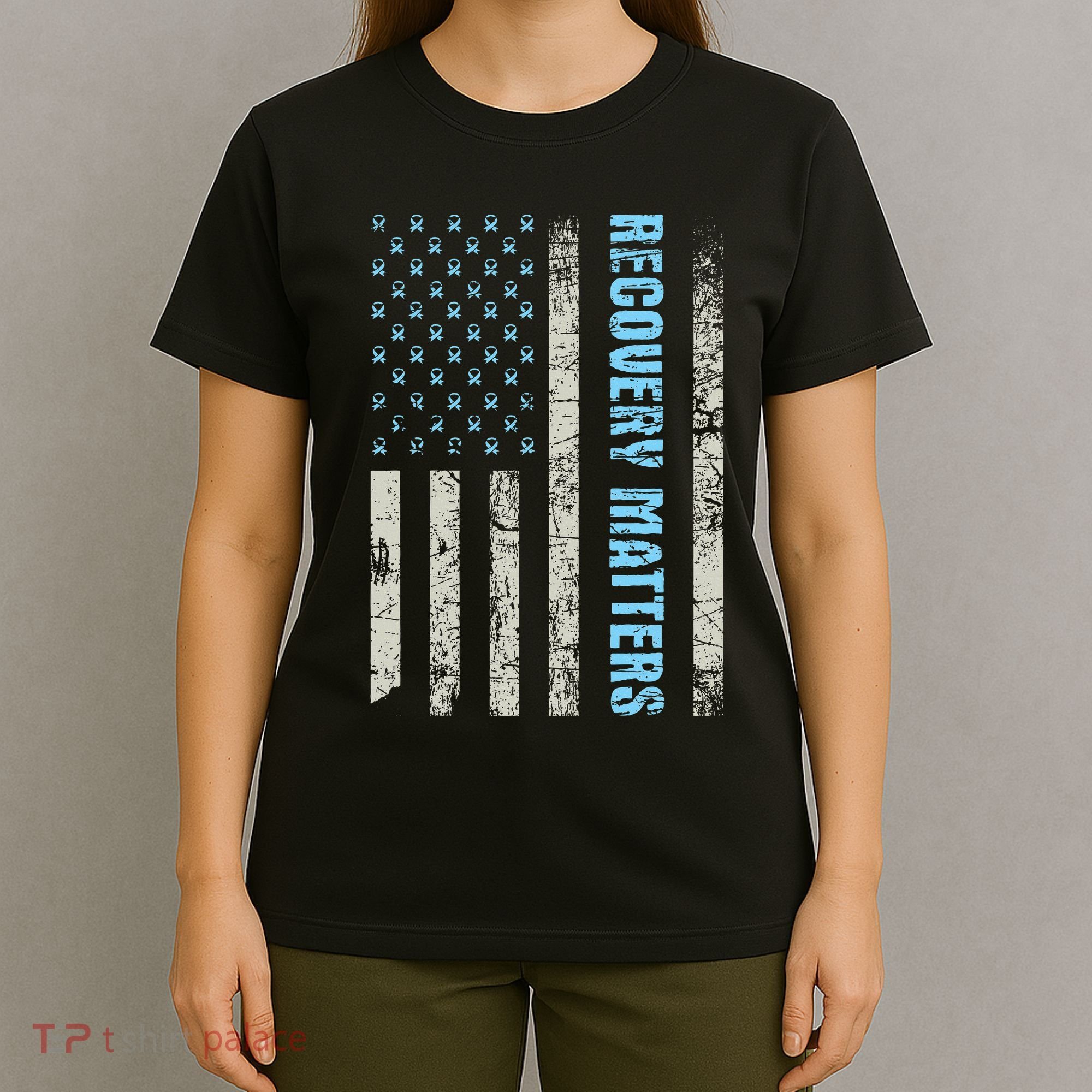 Recovery Matters Sobriety Anniversary Sober Aa Na T-Shirt