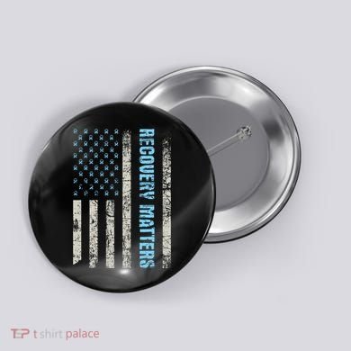 Recovery Matters Sobriety Anniversary Sober Aa Na Button