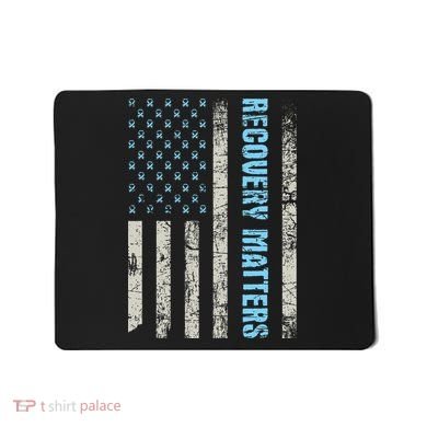 Recovery Matters Sobriety Anniversary Sober Aa Na Mousepad