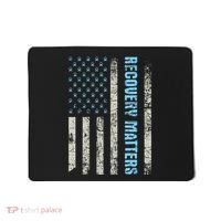 Recovery Matters Sobriety Anniversary Sober Aa Na Mousepad thumb 0