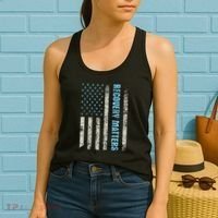 Recovery Matters Sobriety Anniversary Sober Aa Na Women's Tank Top thumb 2