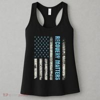 Recovery Matters Sobriety Anniversary Sober Aa Na Women's Tank Top thumb 3