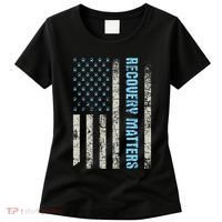 Recovery Matters Sobriety Anniversary Sober Aa Na Women's T-Shirt thumb 0