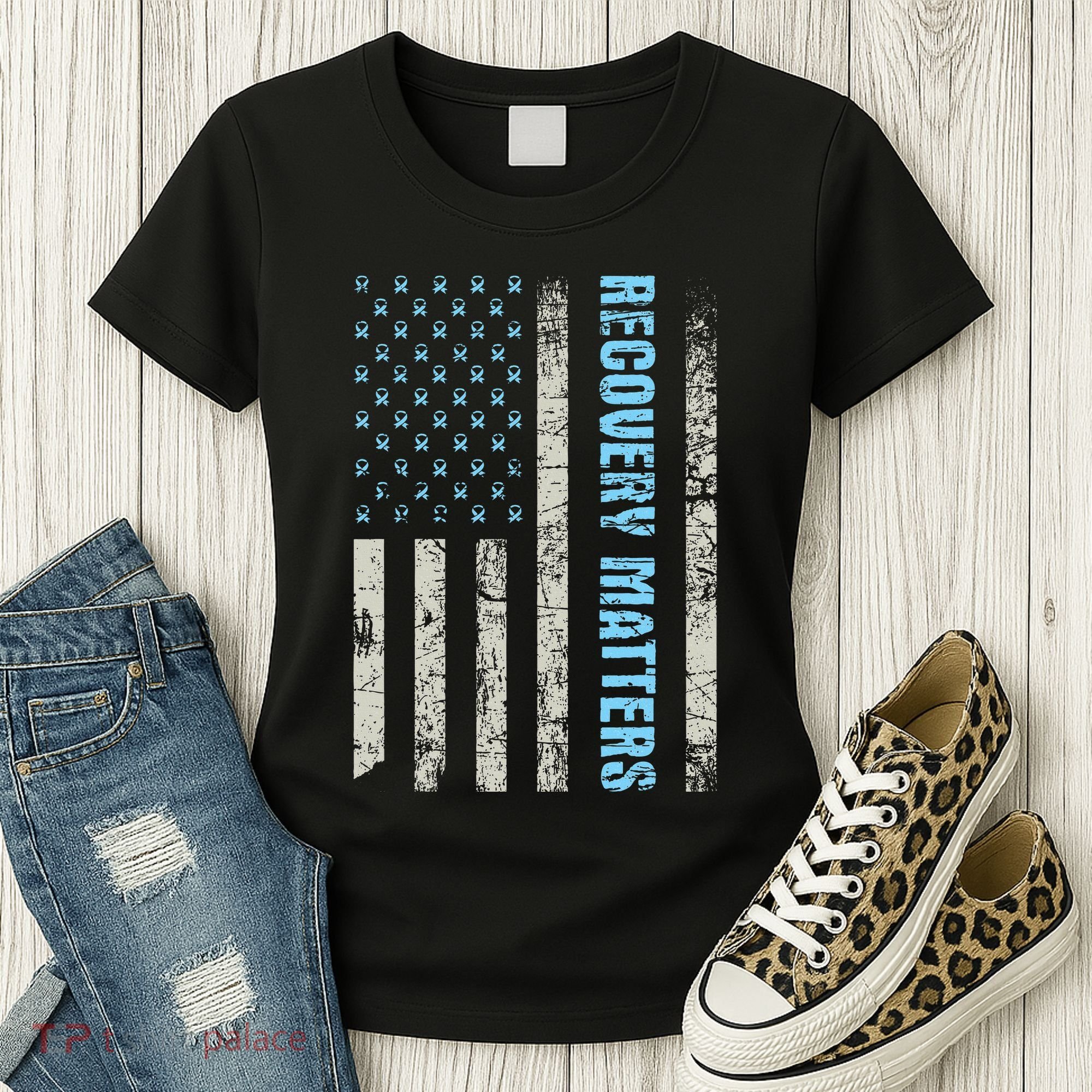 Recovery Matters Sobriety Anniversary Sober Aa Na Women's T-Shirt