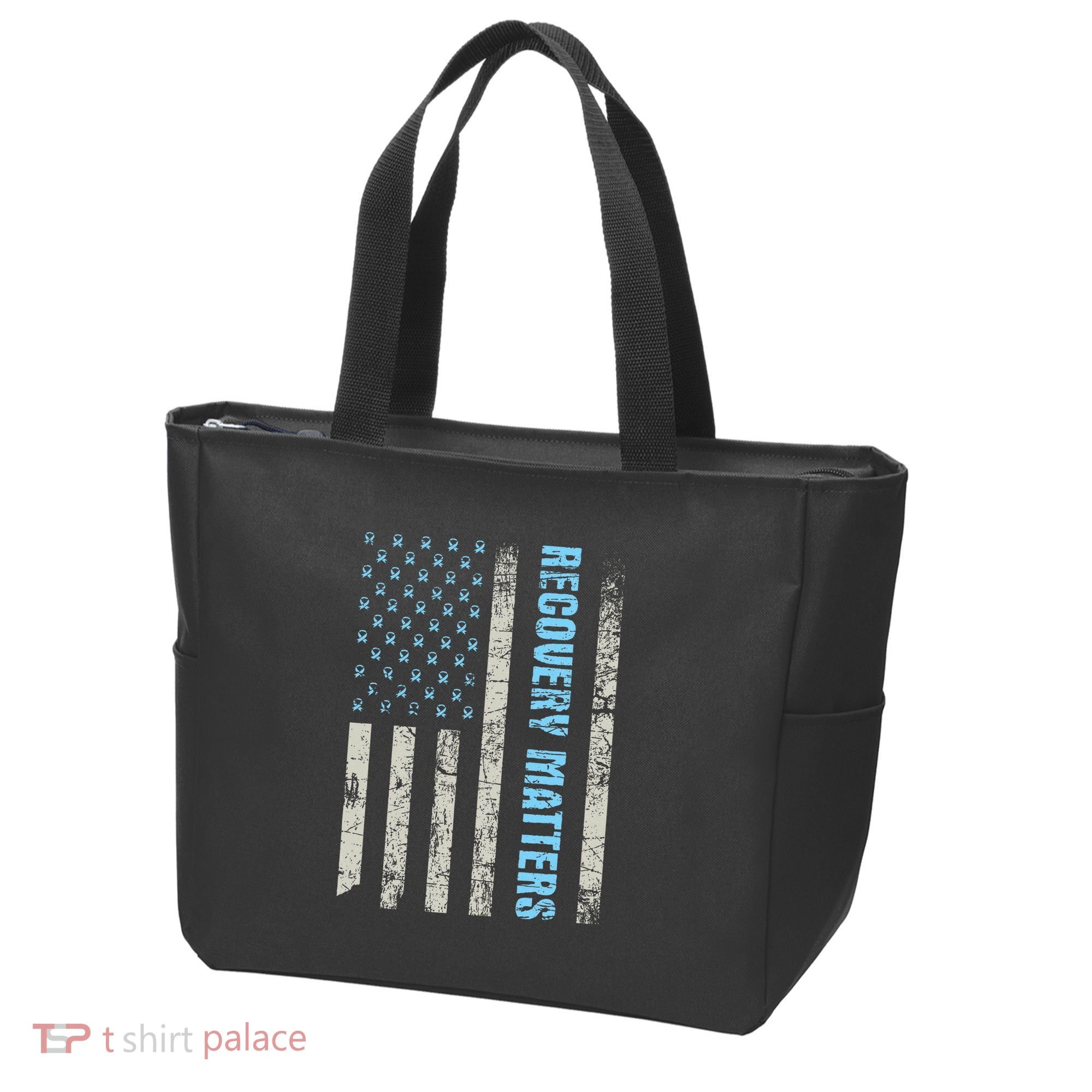 Recovery Matters Sobriety Anniversary Sober Aa Na Tote Bag