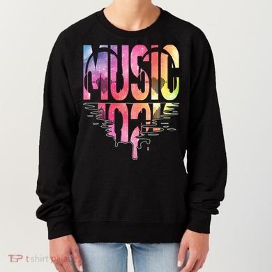Retro Music Sunset Women's Sweatshirt