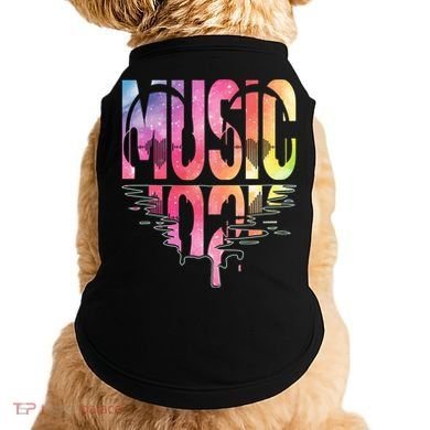 Retro Music Sunset Doggie Tank