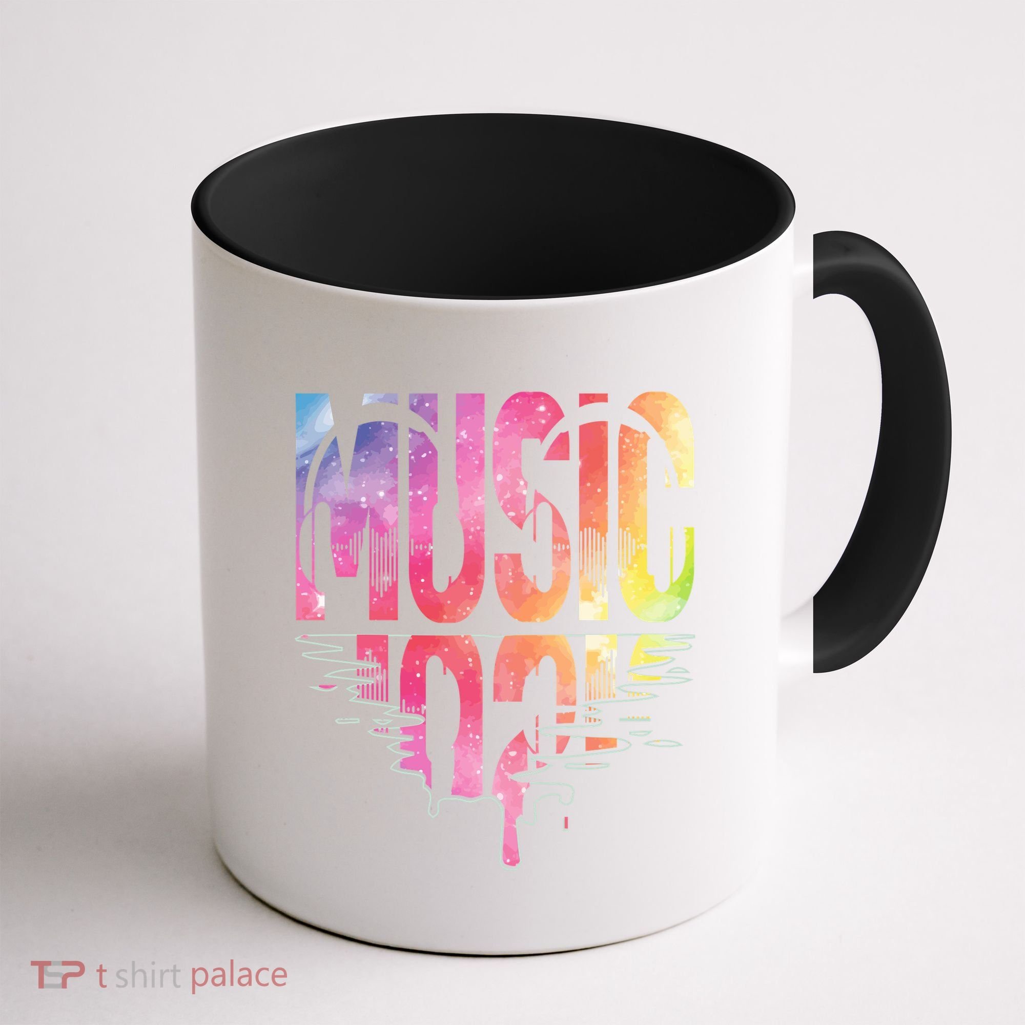 Retro Music Sunset Coffee Mug