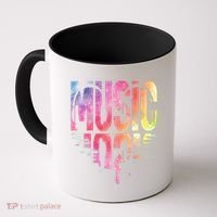 Retro Music Sunset Coffee Mug thumb 0