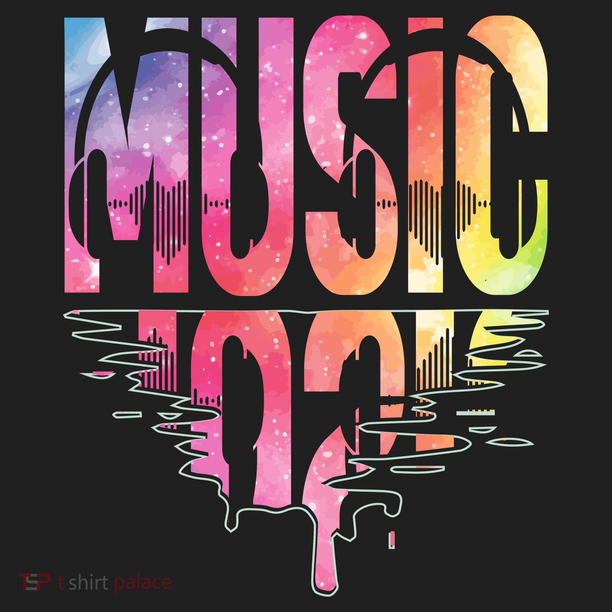 Retro Music Sunset Beanie