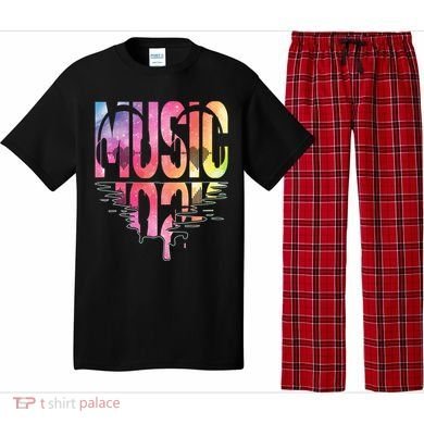 Retro Music Sunset Pajama Set