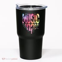 Retro Music Sunset Tumbler thumb 0
