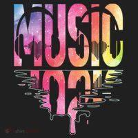 Retro Music Sunset Golf Towel thumb 3