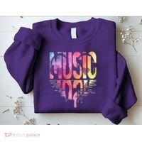Retro Music Sunset Sweatshirt thumb 2
