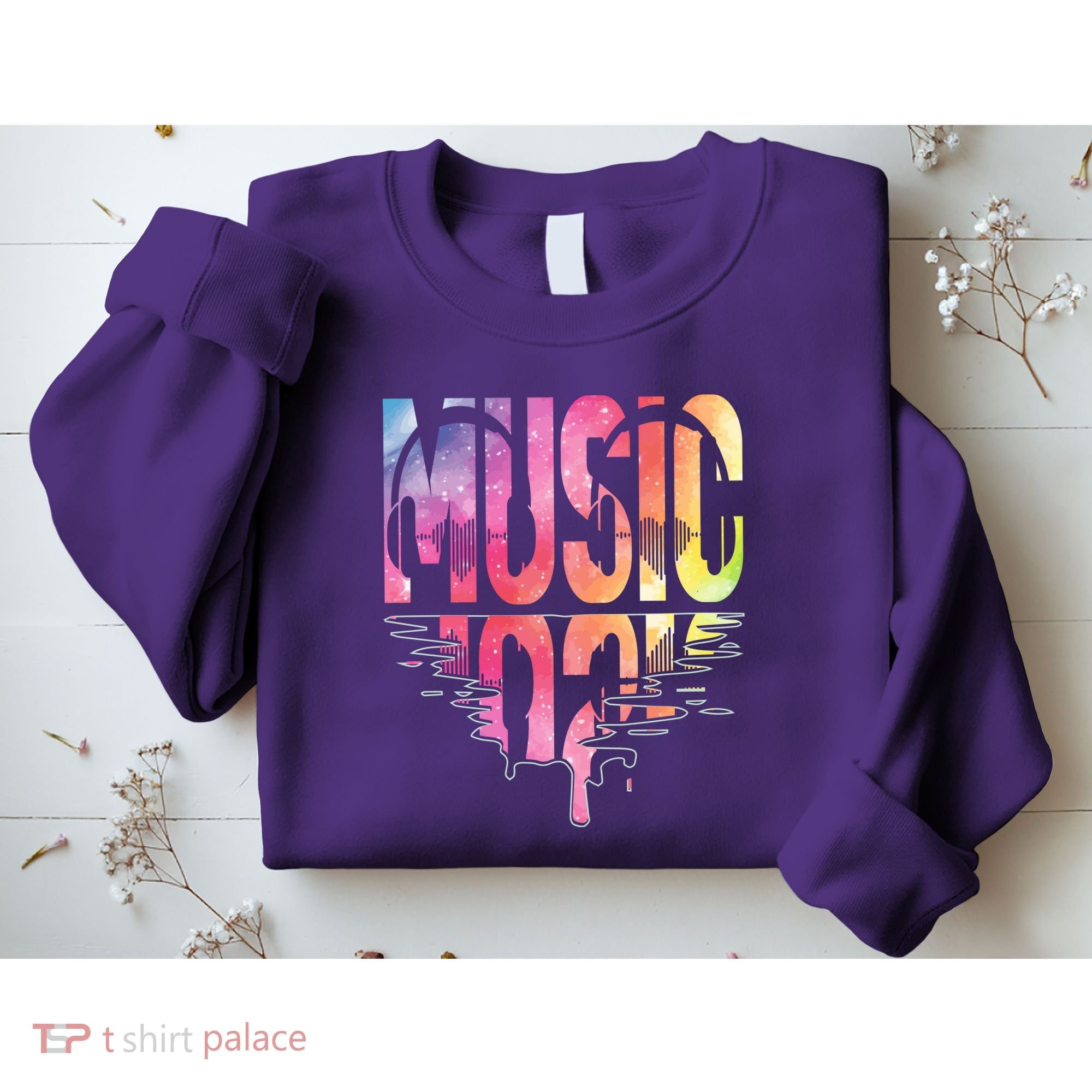 Retro Music Sunset Sweatshirt