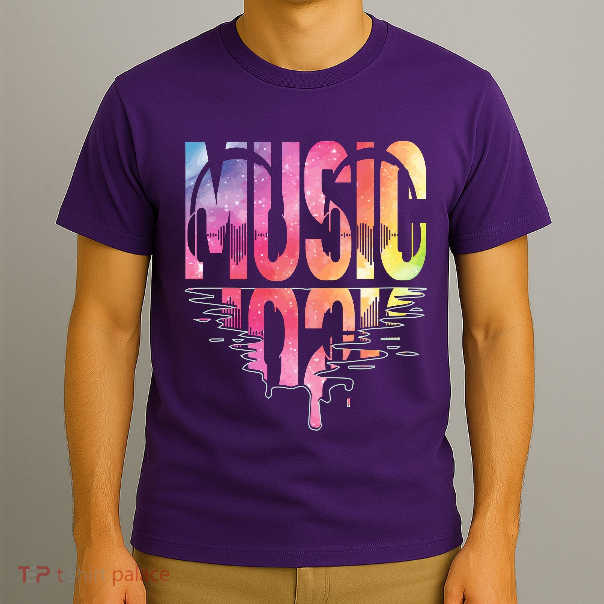 Retro Music Sunset T-Shirt