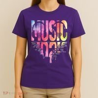 Retro Music Sunset T-Shirt thumb 4