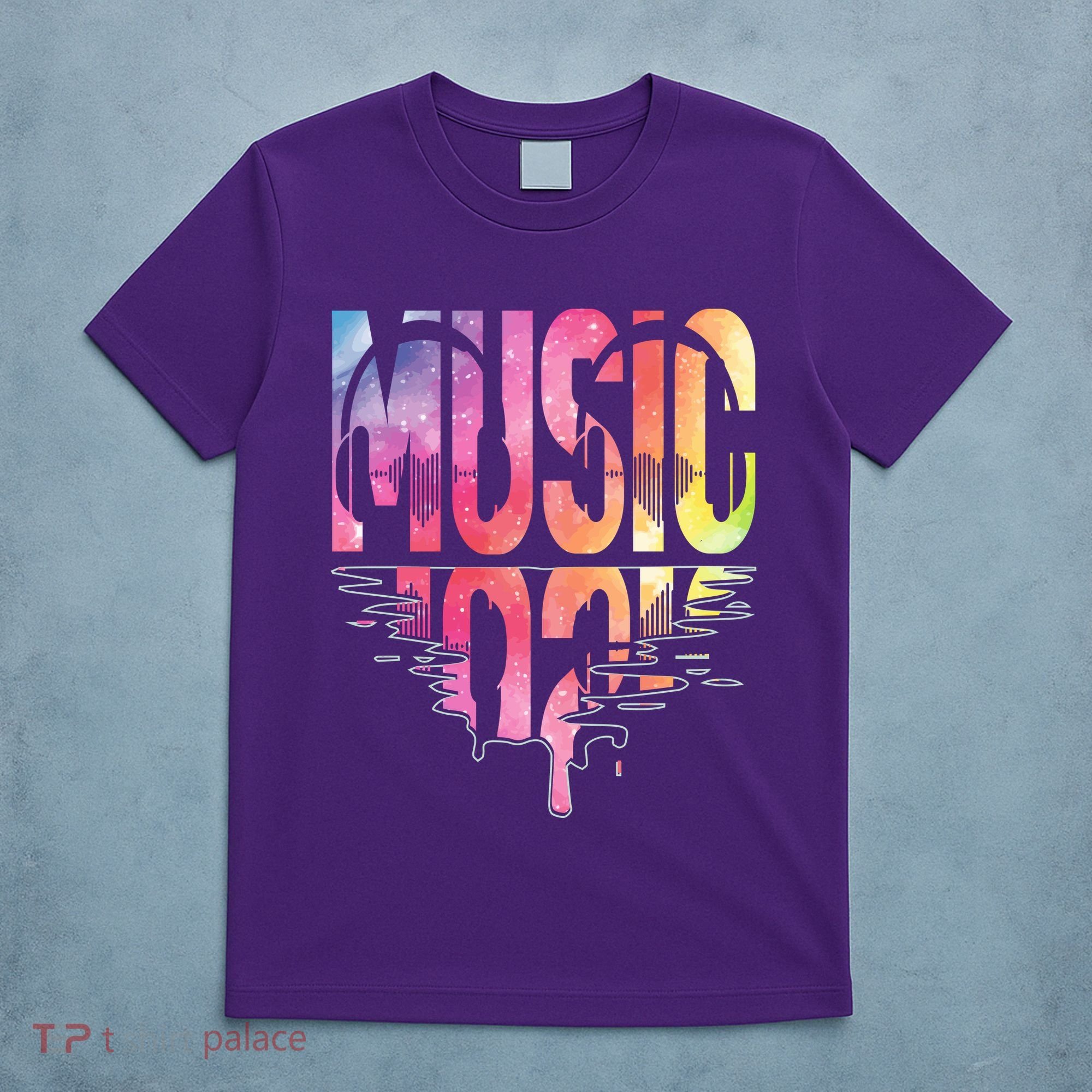Retro Music Sunset T-Shirt