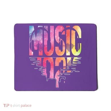 Retro Music Sunset Mousepad