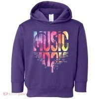 Retro Music Sunset Toddler Hoodie thumb 0