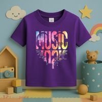 Retro Music Sunset Toddler T-Shirt thumb 3