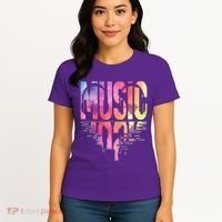 Retro Music Sunset Women's T-Shirt thumb 4