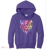Retro Music Sunset Kids Hoodie thumb 0
