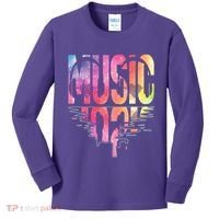 Retro Music Sunset Kids Long Sleeve Shirt thumb 0