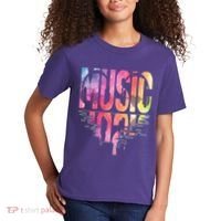 Retro Music Sunset Kids T-Shirt thumb 2