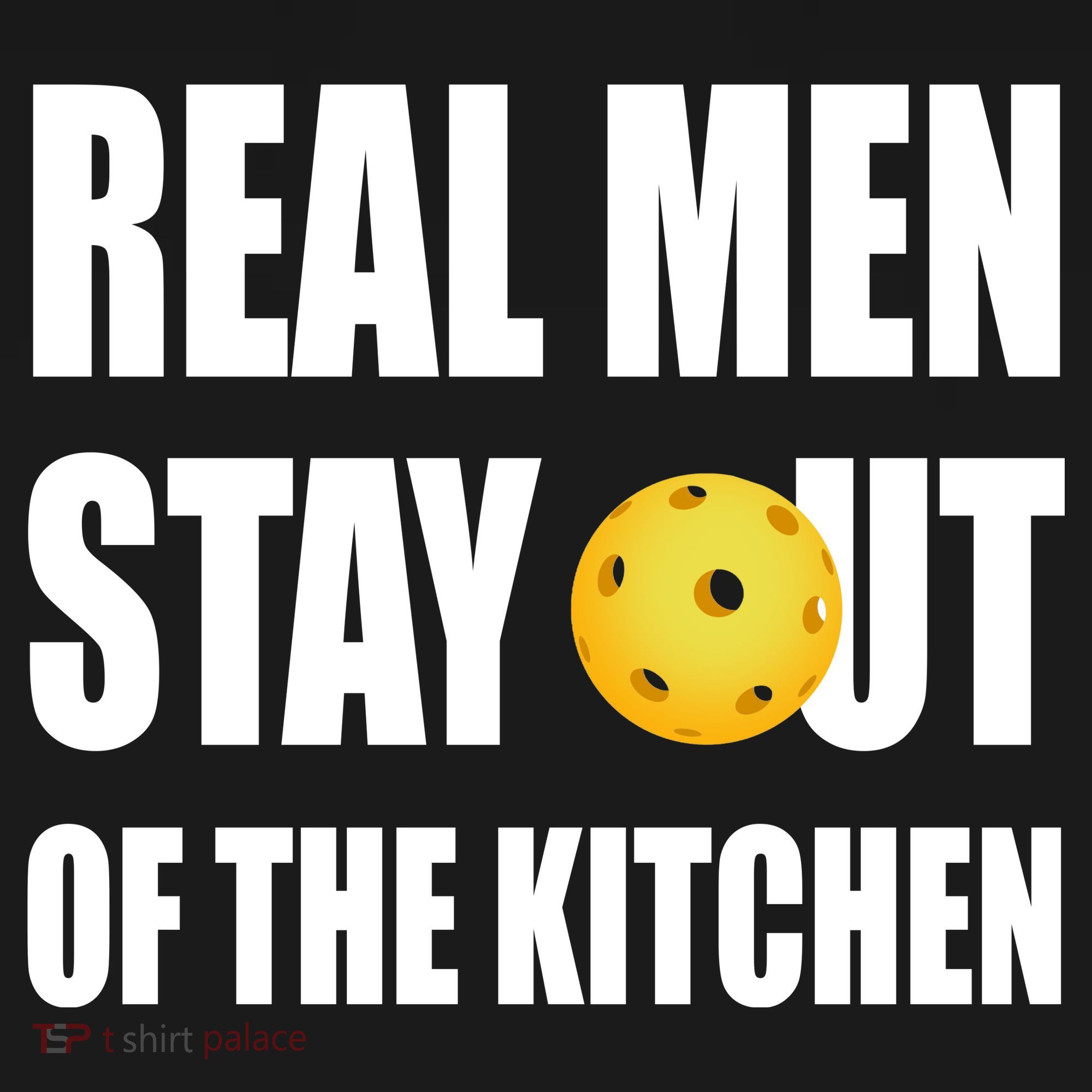 Real Men Say Out Of The Kitchen Pickleball Funny Doggie Tank