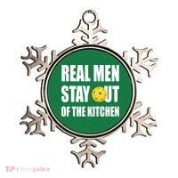 Real Men Say Out Of The Kitchen Pickleball Funny Ornament thumb 0