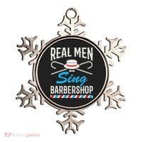 Real Men Sing Barbershop Cool Quartet Harmony Singing Singer Ornament thumb 0