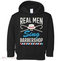 Real Men Sing Barbershop Cool Quartet Harmony Singing Singer Toddler Hoodie thumb 0