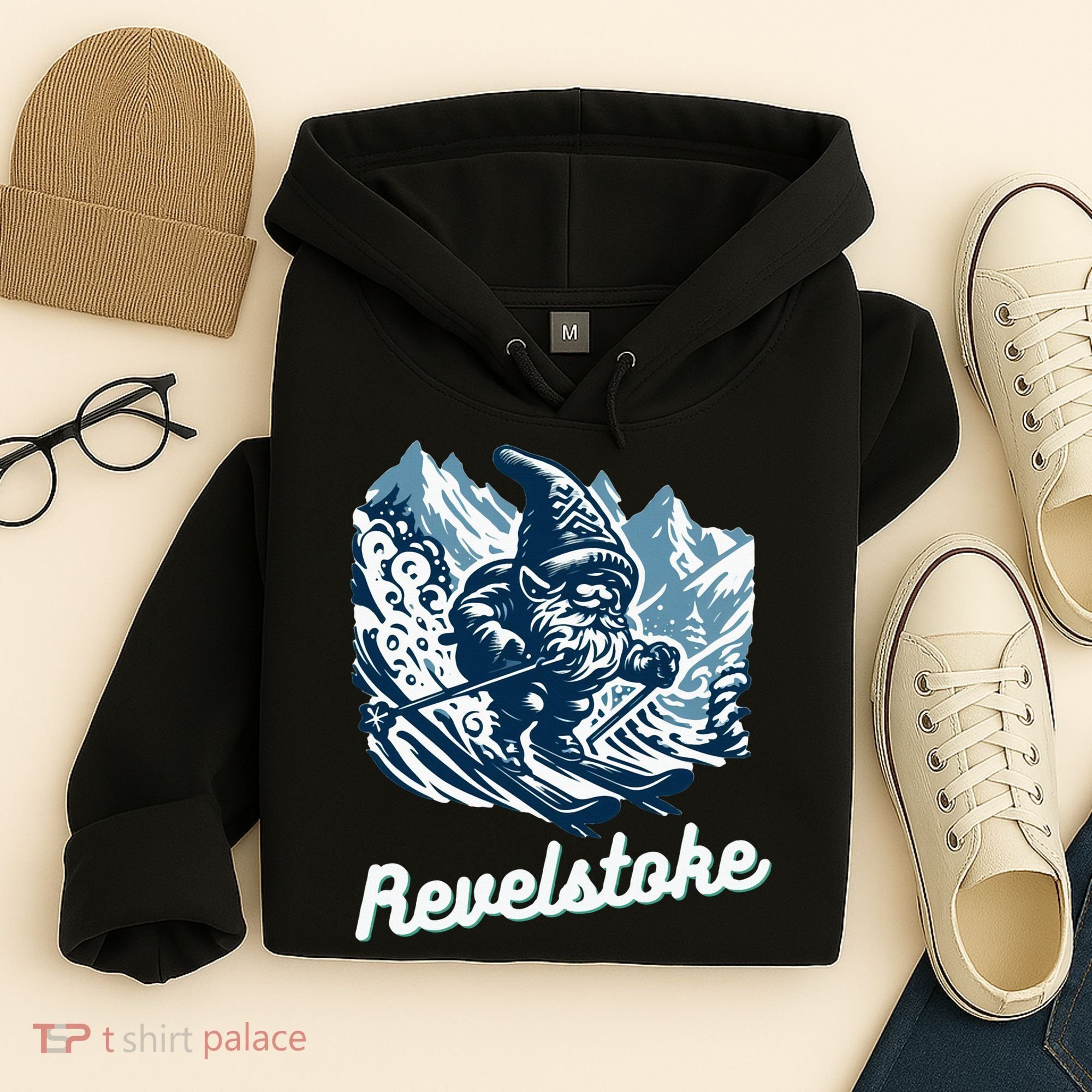 Revelstoke Mountain Ski Resort Gnome Adventure Hike Camp Hoodie