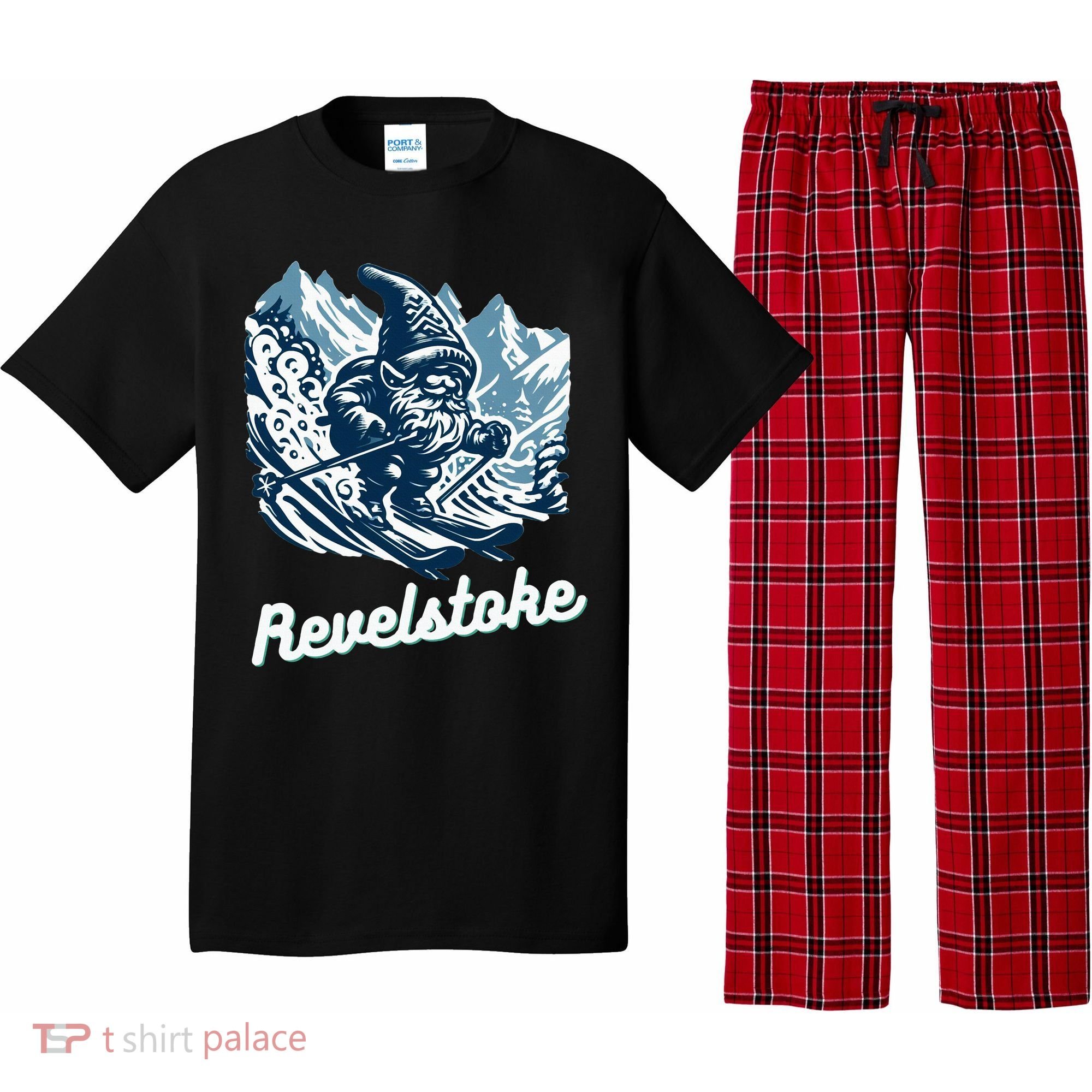 Revelstoke Mountain Ski Resort Gnome Adventure Hike Camp Pajama Set