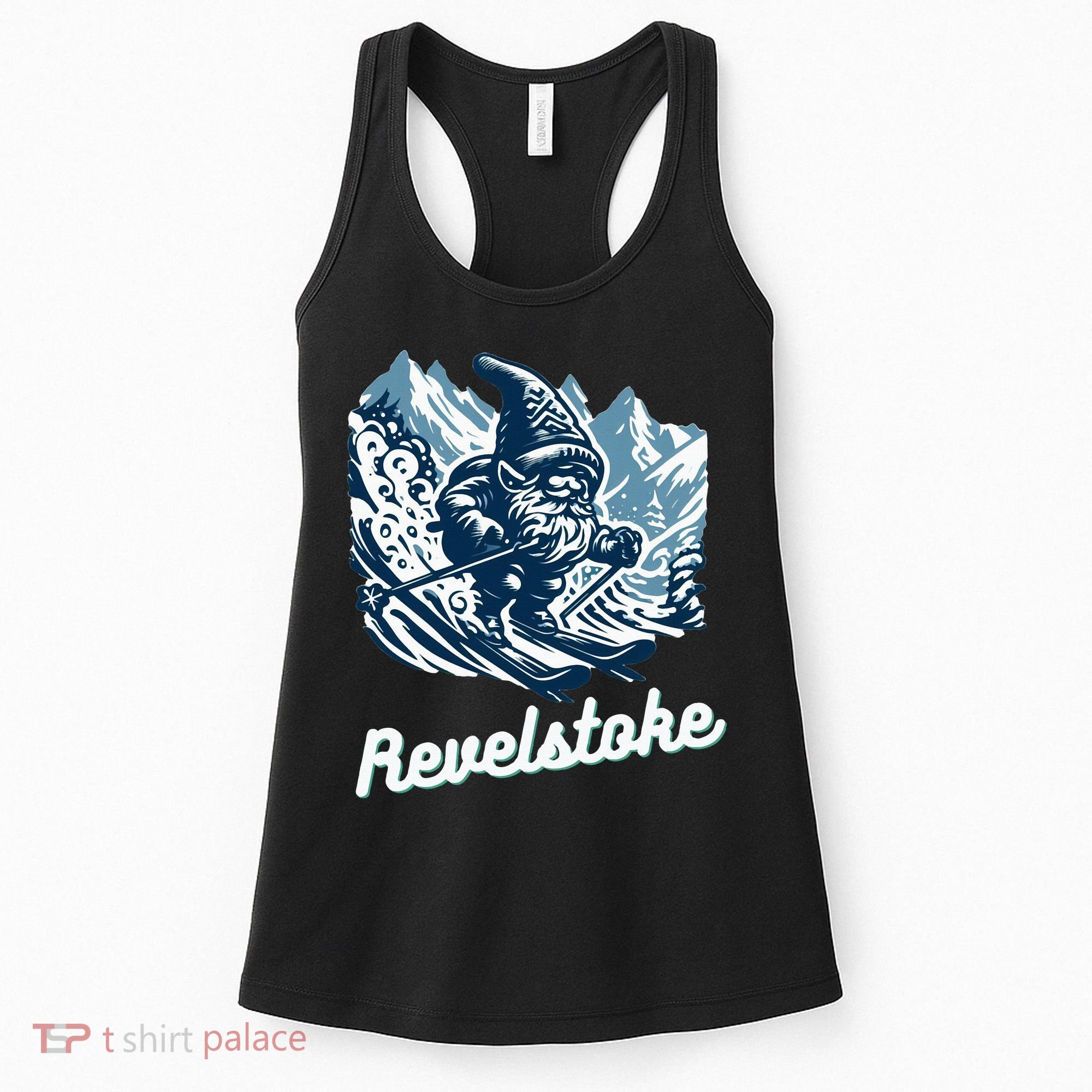 Revelstoke Mountain Ski Resort Gnome Adventure Hike Camp Women's Tank Top