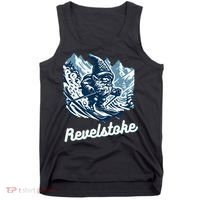 Revelstoke Mountain Ski Resort Gnome Adventure Hike Camp Tank Top thumb 0