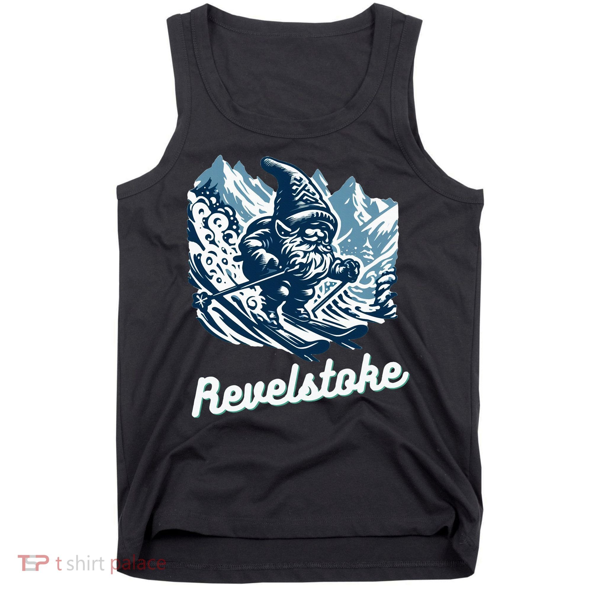 Revelstoke Mountain Ski Resort Gnome Adventure Hike Camp Tank Top