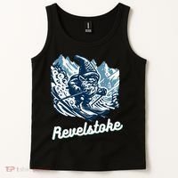 Revelstoke Mountain Ski Resort Gnome Adventure Hike Camp Tank Top thumb 2