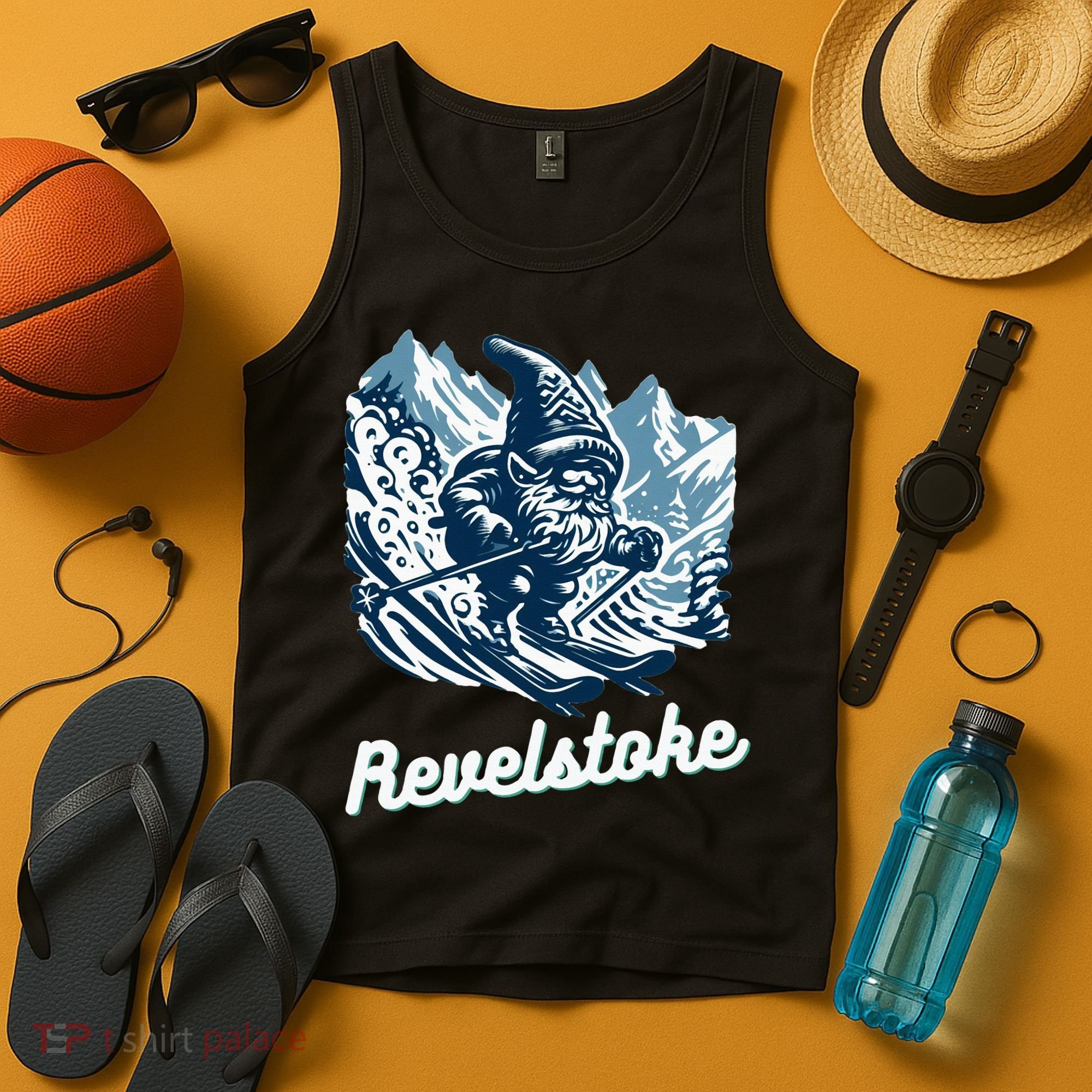 Revelstoke Mountain Ski Resort Gnome Adventure Hike Camp Tank Top
