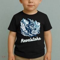 Revelstoke Mountain Ski Resort Gnome Adventure Hike Camp Toddler T-Shirt thumb 2