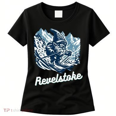 Revelstoke Mountain Ski Resort Gnome Adventure Hike Camp Women's T-Shirt