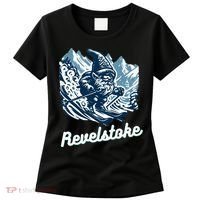 Revelstoke Mountain Ski Resort Gnome Adventure Hike Camp Women's T-Shirt thumb 0