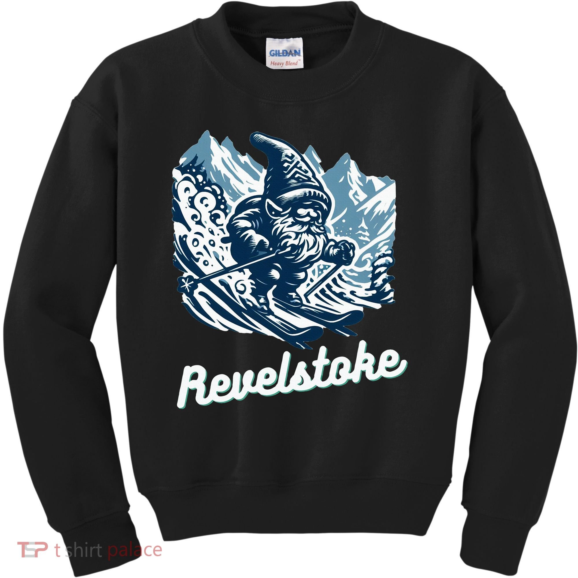 Revelstoke Mountain Ski Resort Gnome Adventure Hike Camp Kids Sweatshirt