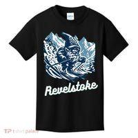 Revelstoke Mountain Ski Resort Gnome Adventure Hike Camp Kids T-Shirt thumb 0