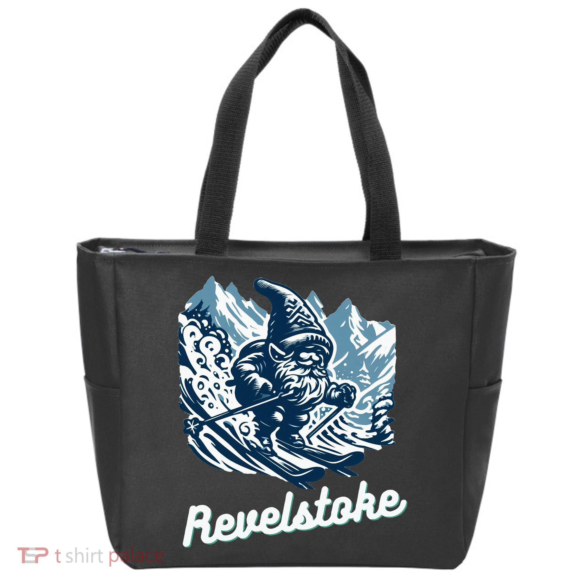 Revelstoke Mountain Ski Resort Gnome Adventure Hike Camp Tote Bag
